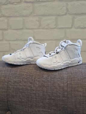 Nike Kids White High-Top Sneakers